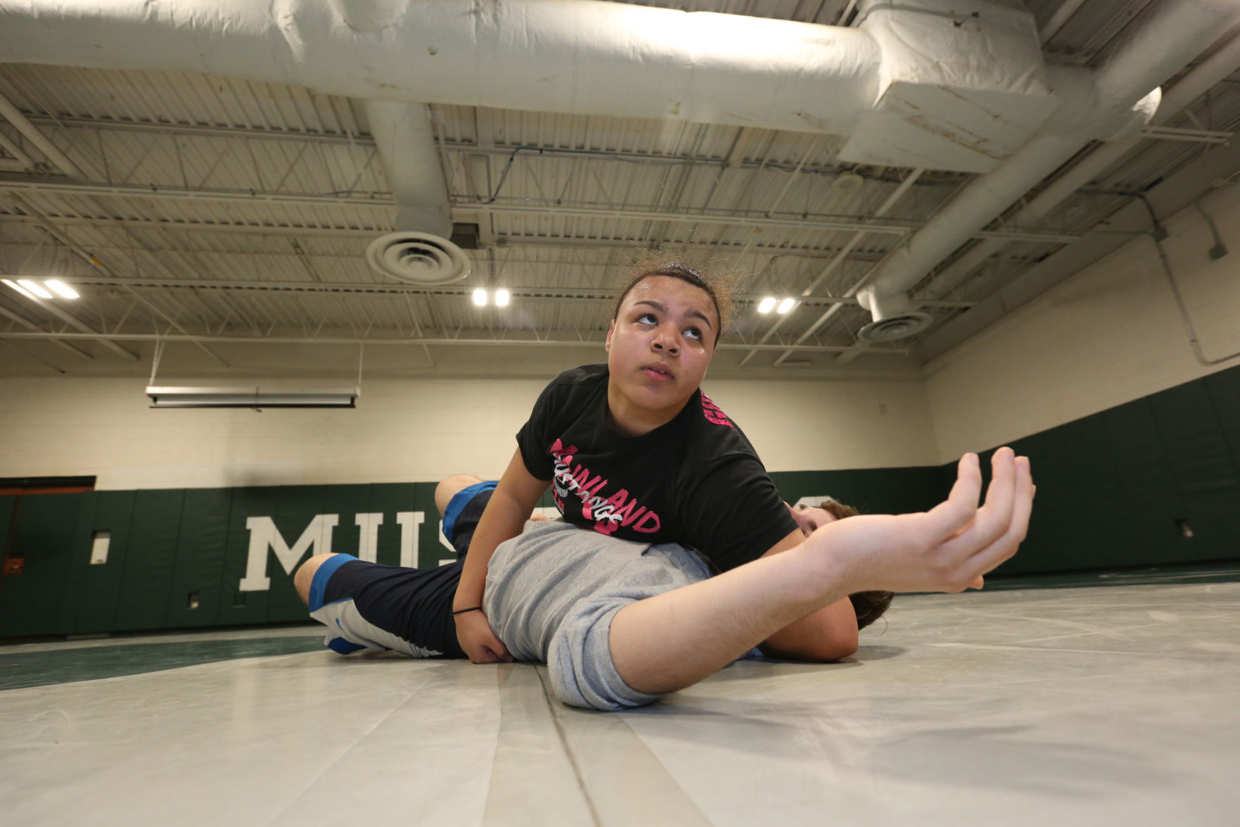 Amirah Giorgianni Mainland wrestler